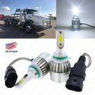 Pair LED Headlight 195000LM Conversion Kit Bulb For Mack Granite CXU 2007-2015