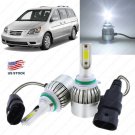 195000LM 1300W Bright White LED Conversion Kit Bulbs For 2005-2010 Honda Odyssey