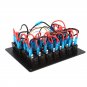 Waterproof Marine/Boat Car Switch Panel 10 Gang LED Rocker Blank Switch + Labels