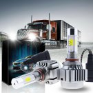 White LED Headlight Bulb Kit For International Truck Lonestar Lone Star Low Beam