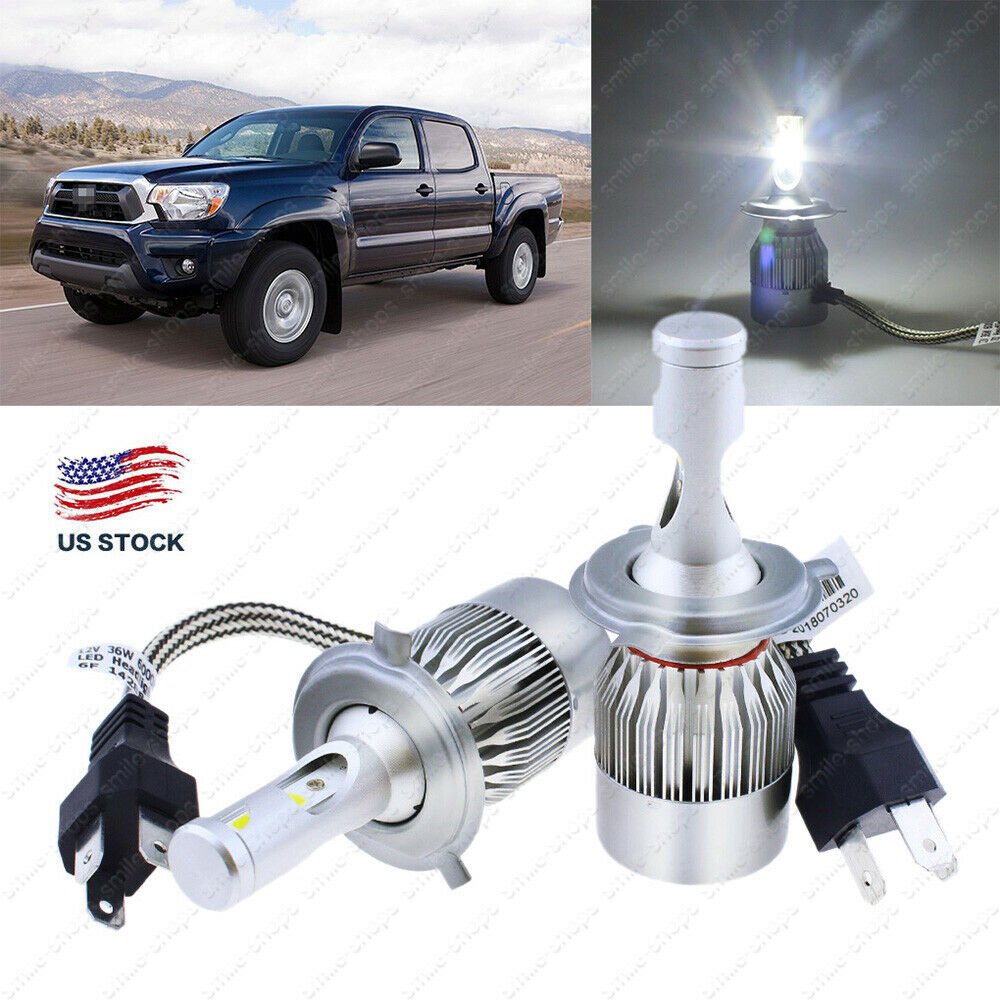 Original C6 195000LM LED Headlight Bulb Conversion Kit For 05-11 Toyota Tacoma