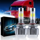 COB 12800LM LED 9006 Headlight Kit Light 6000K For Freightliner Columbia 96-2013