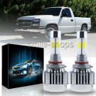 HB4 9006 LED Headlight Conversion Kit For 01-06 Chevrolet Silverado 1500 2500 HD