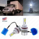 195000LM LED Headlight Car Bulb Kit For 2003-2012 International 8600 Series 9007