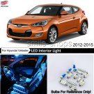 12Pcs ICE Blue LED Car Interior Light Package Kit Fit Hyundai Veloster 2012-2015