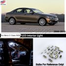 20X White Canbus Interior LED Light Kit Fit Mercedes Benz C Class W204 2008-2015