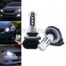 2x High Power White 3030 15 SMD 881 LED For Car Fog Driving Light Bulbs 12V-24V