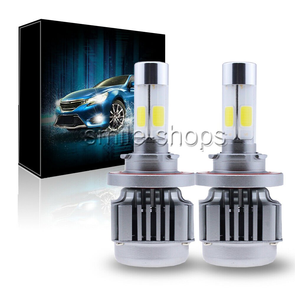 6500K White LED Conversion Kit Xenon HID Bulb For Freightliner Argosy Semi Truck