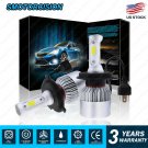 COB H4 HB2 9003 1400W 210000LM 2-Sides LED Headlight Kit Hi/Lo Power Bulb 6000K