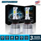 2x 1400W 210000LM2-Side LED Headlight KIT H4 9003 HB2 High/Low Beam 6000K White