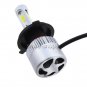 COB H4 HB2 9003 COB LED Headlight Kit High/Low Power Bulbs 6000K Bright White