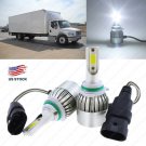 For 1996-2016 Freightliner Columbia C6 Low Beam LED HID Bulb Headlamp Kit 1300W
