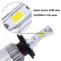 2x H4 1400W 210000LM COB LED Car Headlight Kit Hi/Lo Beam Light Bulb White 6000K