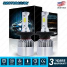 2pcs H4 COB LED Headlight Car 9003 HB2 1400W 6000K Replace Hi/Lo Beam Bulb Lamp