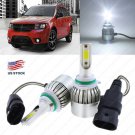 2x 195000LM White LED Headlight Bulb Conversion Kit For 2009-2015 Dodge Journey