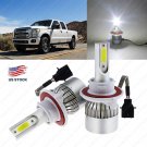 195000LM C6 LED Headlight Conversion Kit Bulbs For 2005-2016 Ford F Super Duty