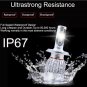 H4 9003 195000LM Car LED Conversion Headlight High/Low Beam 6000K White 1300W