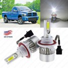 H13 LED Headlight Bulb For Dodge Ram 1500 2500 3500 2006-2012 High/Low Beam Kit