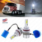 2pcs LED Headlight Bulb Kit Brightest White For International TranStar 2008-2015