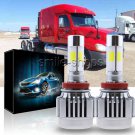 2x For 2013 2014 2015 2016 FREIGHTLINER Cascadia Truck Headlight LED Bulb 6500K