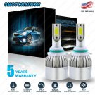 2x 1300W 195000LM 9006 HB4 LED Conversion Headlight Kit Xenon White 6000K Bulbs