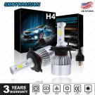 2x COB H4 LED Headlight Kit 9003 1400W 210000LM Hi/Low Beam Bulb 6000K Light US