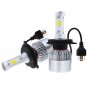 COB H4 LED Headlight Kit 9003 210000LM High/Low Beam Bulb 6000K Light US Stock