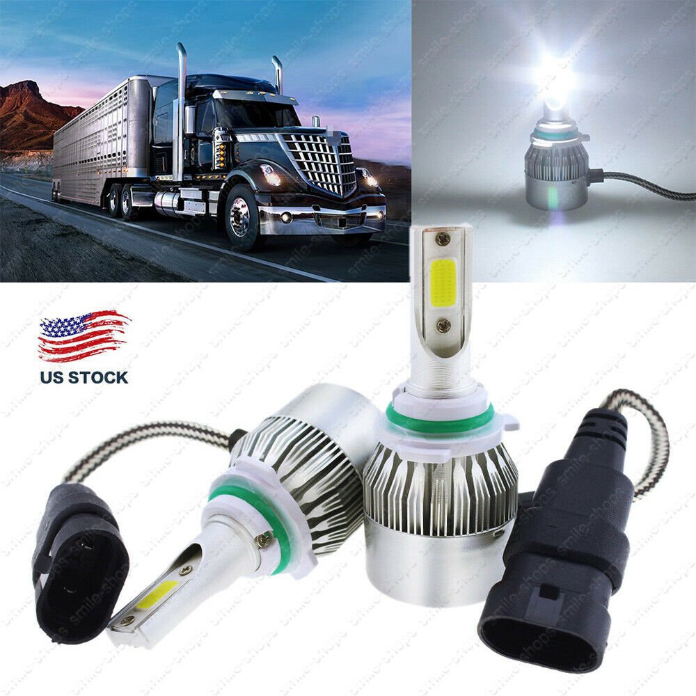 1300W LED Headlight Bulb Kit For International Truck Lonestar Lone Star Low Beam