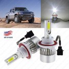C6 9008 H13 LED Headlight Bulb High/Low Beam Conversion Kit For Hummer H3 06-10