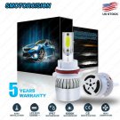 9007 1300W 195000LM COB LED Headlight Kit High/Low Beam Bulbs 6000K 2pcs White