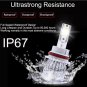 COB 9007 HB5 Led headlight bulb kit 1300W 195000LM High/low beam 6000K White HID