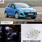 8pcs 6000k White LED Interior Lights Package Kit For 2004 - 2008 2009 Mazda 3