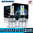 New COB H7 2-Sides LED Headlight Kit 1400W 210000LM Hi-Lo Beam Bulb 6000K Car