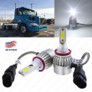 2x H9 H11 LED Headlight For Volvo 04-15 VN VNL VNM Truck 200 300 430 630 670 730