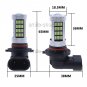 2pcs High Power Ice Blue HB4 9006 Led Bulbs High Power Car Fog Light DRL Lamp