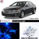 15x Blue Interior Dome LED Lights Replacement Package Set Fit 2004-2008 Acura TL