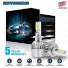 2x H7 LED Headlight Kit 1950W 195000LM High-Low Beam Bulb COB 6000K Lamp White