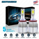 H11 H8 1300W 195000LM COB LED Conversion Headlight KIT High/Low Beam 6000K White