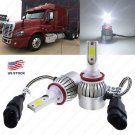 For  2008 2009 2010-2016 FREIGHTLINER Cascadia Truck Headlight LED Bulb 6000K