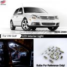 14X Pure White Car Interior LED Light kit For VW Golf 5 MK5 GTI Rabbit 2006-2009