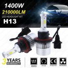 H13 LED Headlight Bulbs White For Ford F150 2004-2012 F-350 Super Duty 2005-2017