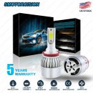 H11 H9 H8 1955W 195000LM COB LED Headlight Kit Low Beam 6000K White High Power