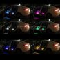 4x 9LED IR Remote Control Colorful RGB Car Interior Floor Atmosphere Light Strip
