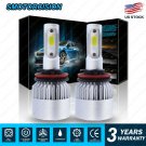 H11 H8 1400W 210000LM COB LED Conversion Headlight KIT Hi/Low Beam 6000K White