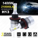 2x H13 LED Headlight Bulbs For Dodge Ram 1500 2500 3500 06-12 High Low Beam Kit