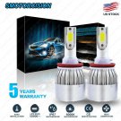 H11 H8 H9 COB LED Headlight Bulb Kit 1300W 195000LM Single Beam Fog Light 6000K