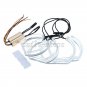 4pcs Amber White Crystal DTM Style LED Angel Eyes Halo Rings For BMW E92 E90