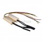 4pcs Amber White Crystal DTM Style LED Angel Eyes Halo Rings For BMW E92 E90