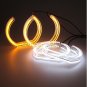 4pcs Amber White Crystal DTM Style LED Angel Eyes Halo Rings For BMW E92 E90