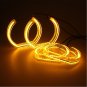 4pcs Amber White Crystal DTM Style LED Angel Eyes Halo Rings For BMW E92 E90